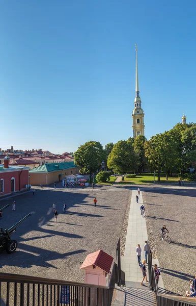 View Inside of Peter and Paul fortress. — Stock Photo, Image