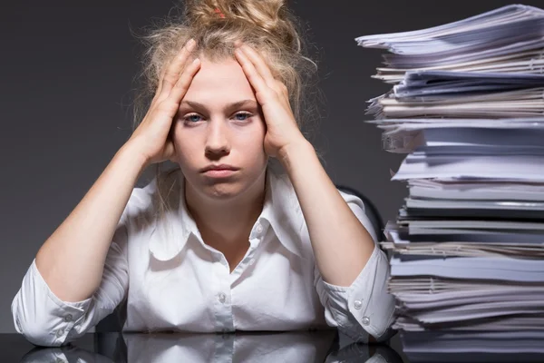 Papierkram im Büro — Stockfoto