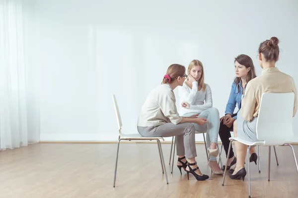 Hablando de problemas — Foto de Stock