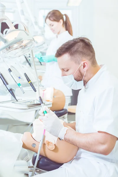 Serei um bom dentista. — Fotografia de Stock