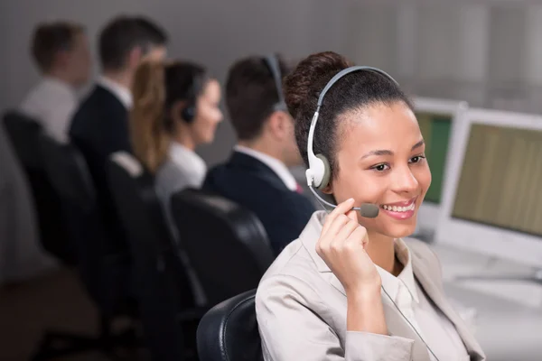 Altijd in contact met mensen — Stockfoto