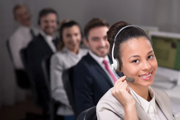 Ik ben deel van een team! — Stockfoto