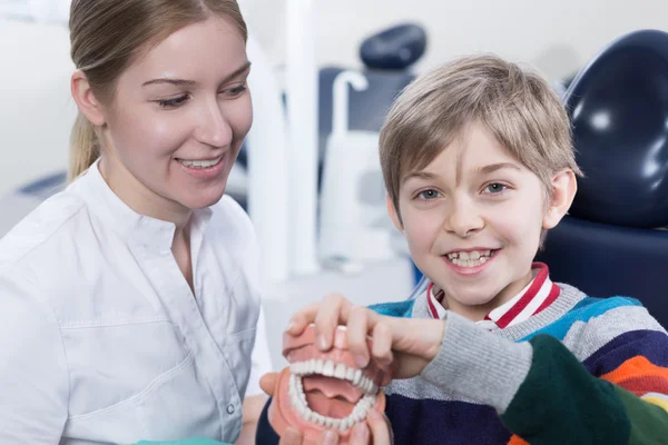 Un día yo también seré dentista. ! —  Fotos de Stock