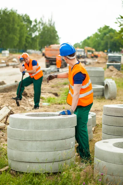 The construction site — Stock Photo, Image