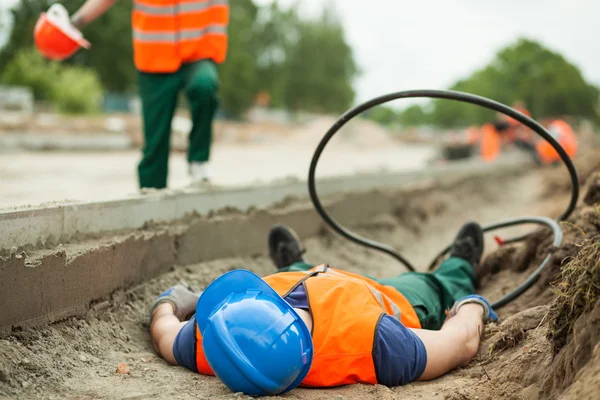 Infortuni sul lavoro — Foto Stock