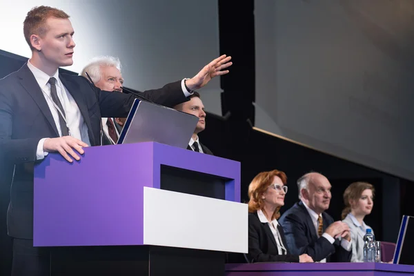 Mijn overwinning is een kans voor echte verandering... — Stockfoto