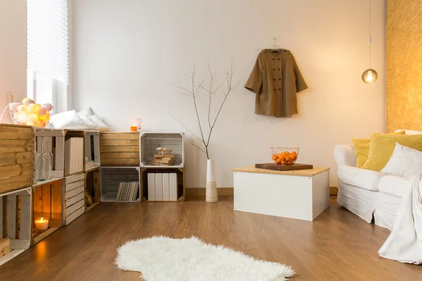 Perfekt utrymme för koppla av hemma — Stockfoto