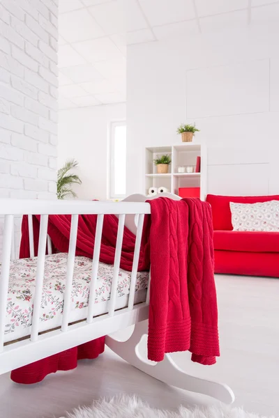 Combinación perfecta de rojo y blanco — Foto de Stock