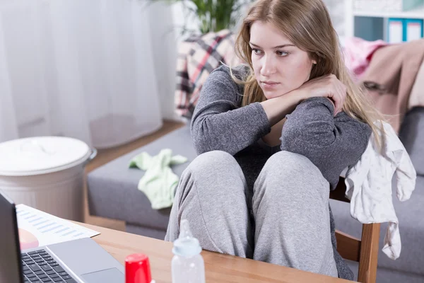 Soms is het gemakkelijker om hulp te vragen... — Stockfoto