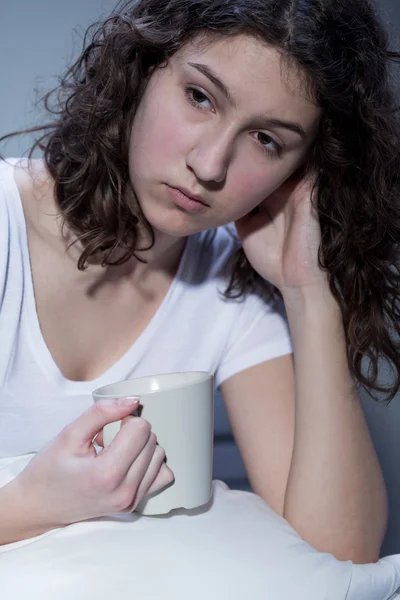 Was kann ich tun, um mich weniger blau zu fühlen?? — Stockfoto