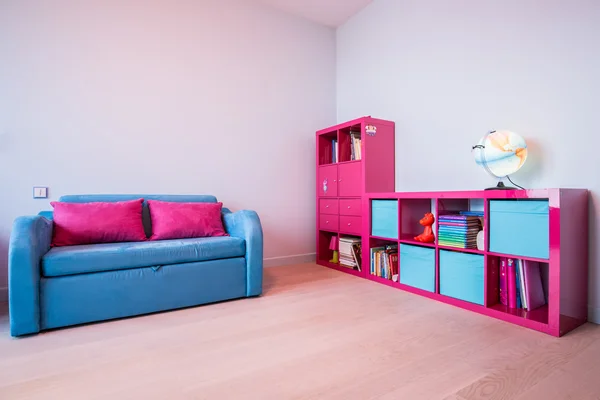 Colour kid room — Stock Photo, Image