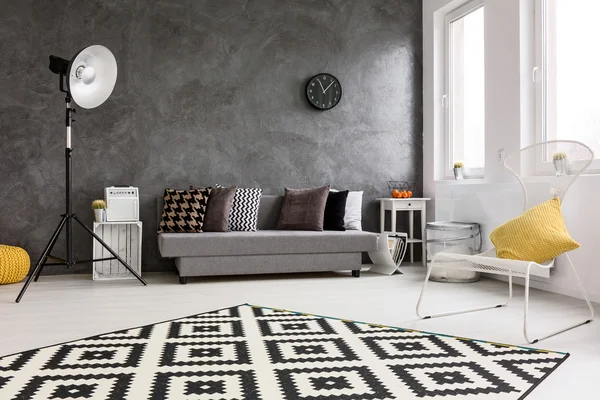 New design grey living room idea