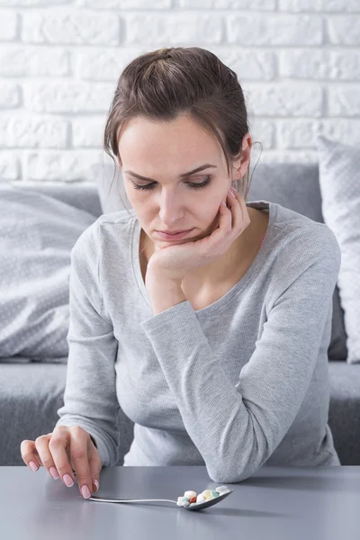 No puedo lidiar con mi adicción. ... — Foto de Stock