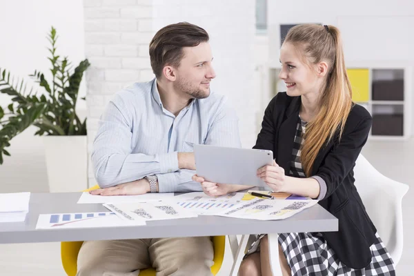 Partners in leven en in business — Stockfoto