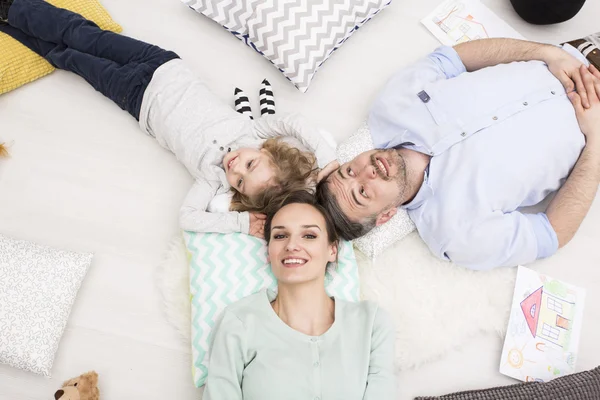 La famiglia è un grande tesoro ! — Foto Stock