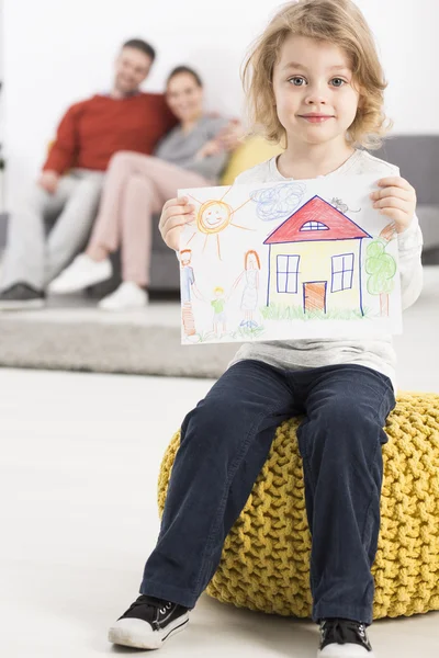 Dit is een foto voor mijn ouders — Stockfoto