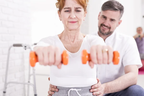 En mer vänster... — Stockfoto