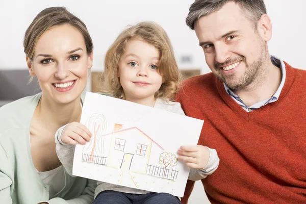 Wij houden zeer veel van elkaar! — Stockfoto