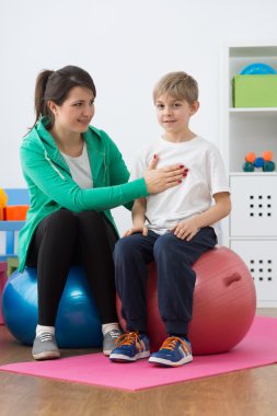 Egzersizler sırasında düz!