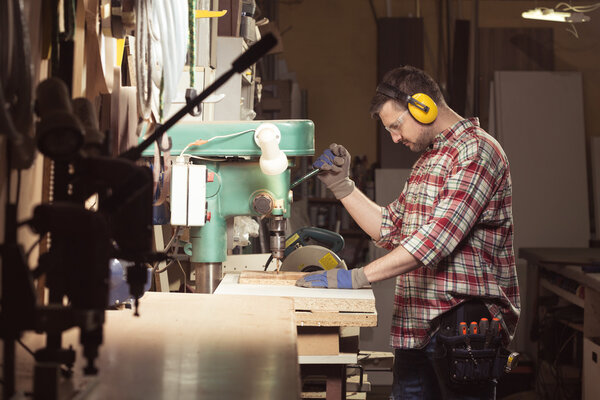 Professional equipment makes work easier