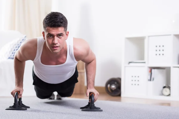 Training at home — Stock Photo, Image