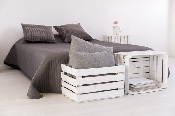 Creative way to recycle wood box