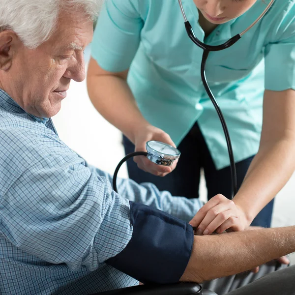 Checking the hypertension — Stock Photo, Image