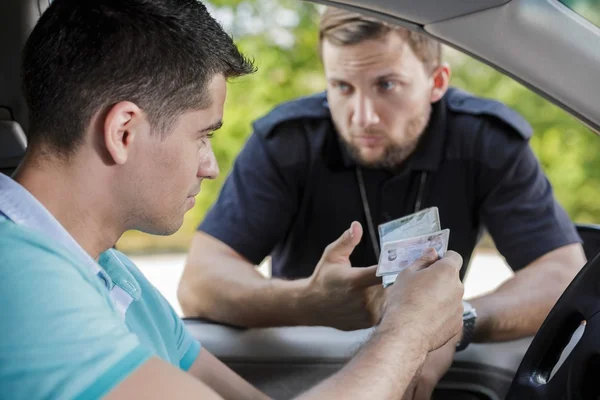 Die ID geben — Stockfoto