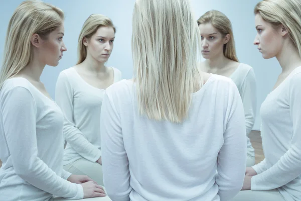 Ready to confront her deepest fears — Stock Photo, Image