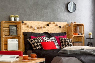 Bir eko-bilinçli kişi yatak odası