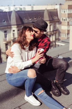 Birbirine aşık çift