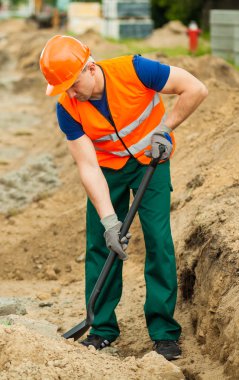 Kürek çalışkan adam