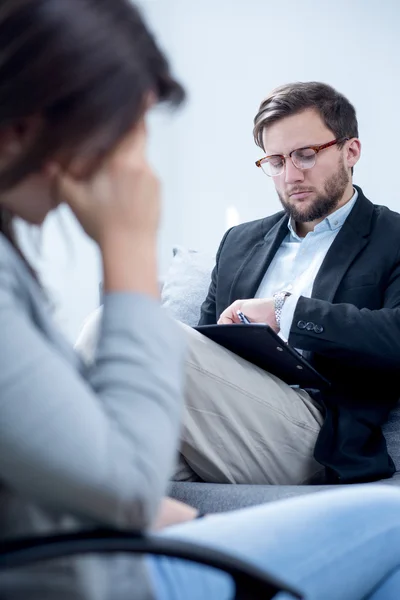 Broken down woman — Stock Photo, Image