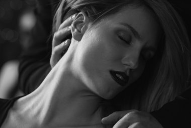 Tutkulu güzellik kadın