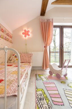 Şirin pembe dekorasyonu