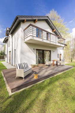 Güneşli bir gün için mükemmel bir alan