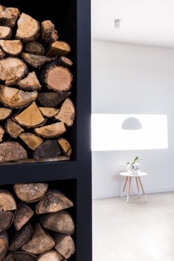 Bir şömine olmalı