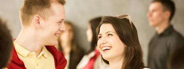 Estou tão feliz contigo. ! — Fotografia de Stock