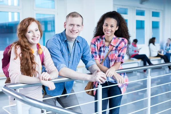 Group of college students — Stock Photo, Image