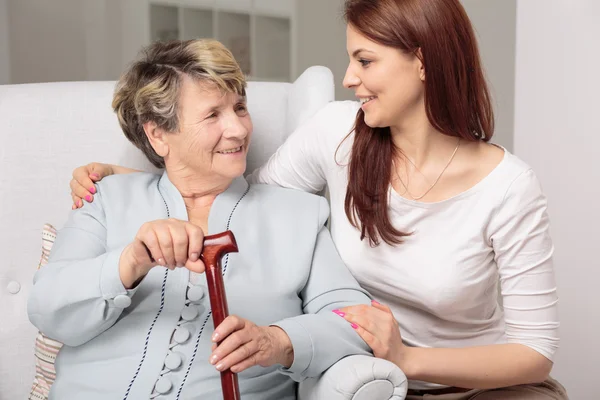 Sei molto importante per me, nonna. ... — Foto Stock