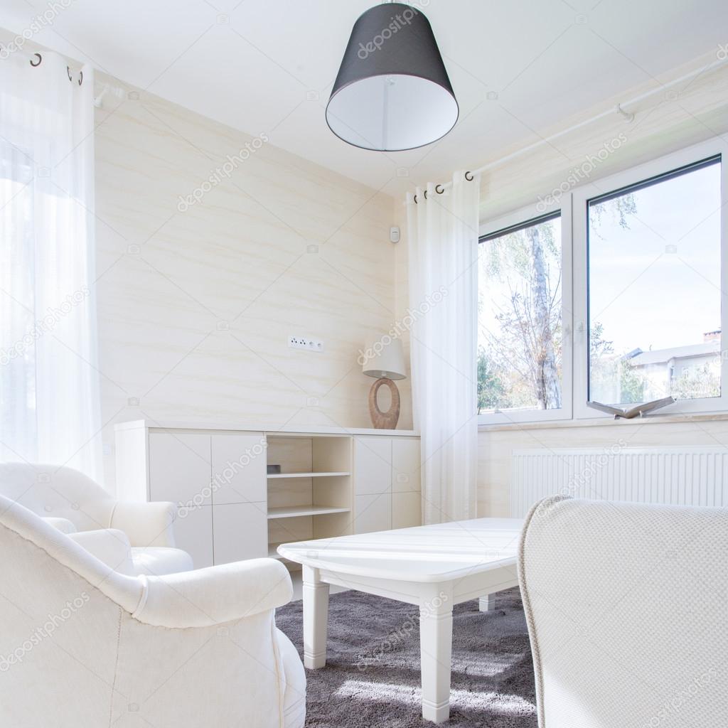 Weiße Möbel in modernen Wohnzimmer — Stockfoto © photographee.eu ... Weiße Möbel in modernen Wohnzimmer — Stockfoto © photographee.eu ...