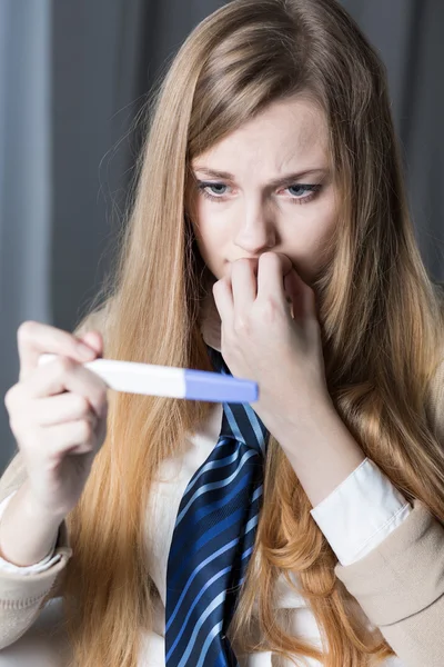 I've never been so nervous in my entire life — Stock Photo, Image