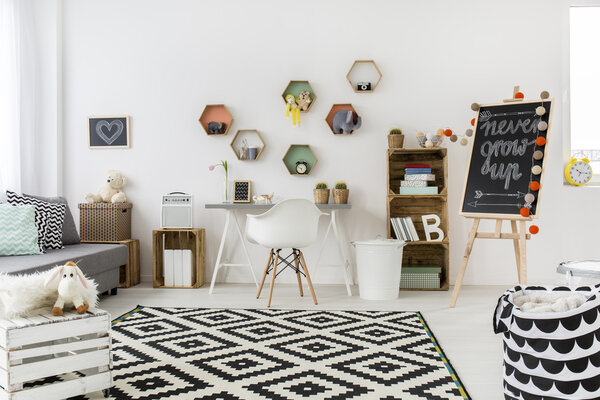 Творческие идеи в детской комнате
