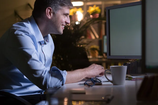 Arbete är mitt missbruk — Stockfoto