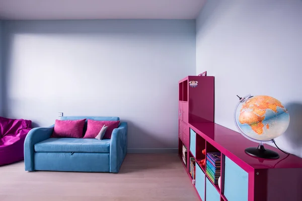 Chambre enfant colorée — Photo
