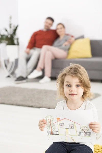 Nog moet wennen aan hun nieuwe thuis — Stockfoto