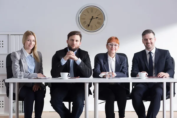 Pronto para escolher novos membros da equipe — Fotografia de Stock