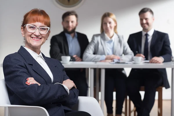 Anställa ny medlem i teamet — Stockfoto