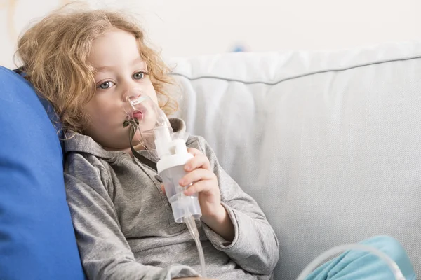 Nie lubię tego inhalacje — Zdjęcie stockowe