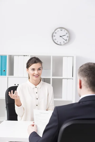 Ik droom om uw team te vervoegen! — Stockfoto